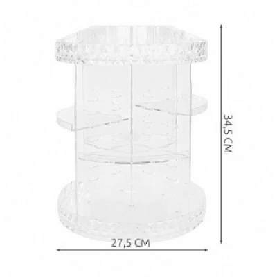 Organizator cosmetice rotativ 360 grade 27x34 cm Organizator cosmetice rotativ 360 grade 27x34 cm