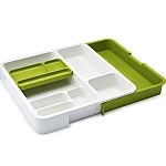 Organizator extensibil pentru sertar VERDE-ALB