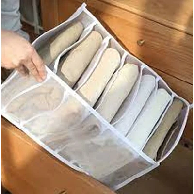 Organizator haine pliabil textil pentru sertare Organizator haine pliabil textil pentru sertare
