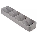 Organizator pentru condimente, 8 compartimente, Gri