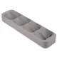 Organizator pentru condimente, 8 compartimente, Gri