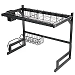 Organizator pentru uscat vasele reglabil 85cm
