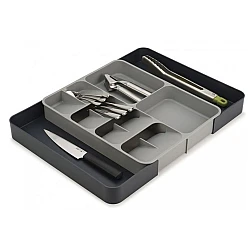 Organizator sertare bucatarie extensibil gri