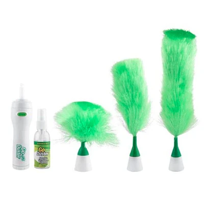 Pamatuf curatare praf electric rotativ cu 250 rpm Set GO DUSTER Pamatuf curatare praf electric rotativ cu 250 rpm Set GO DUSTER