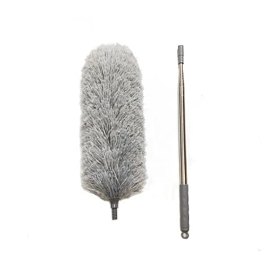Pamatuf microfibra telescopic 2.5m. cu doua capete pentru zone greu accesibile