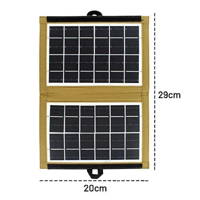 Panou solar Portabil CCLAMP CL-670, Incarcare USB, 7.2W, pliabil Panou solar Portabil CCLAMP CL-670, Incarcare USB, 7.2W, pliabil
