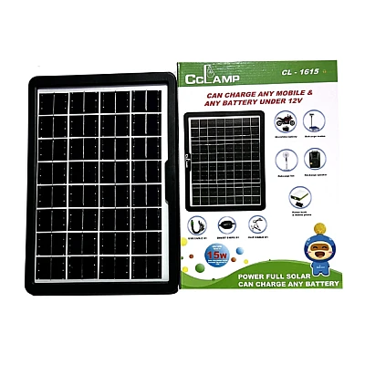 Panou solar portabil 36,5 cm x 25 cm CcLamp CL-1615 Panou solar portabil 36,5 cm x 25 cm CcLamp CL-1615