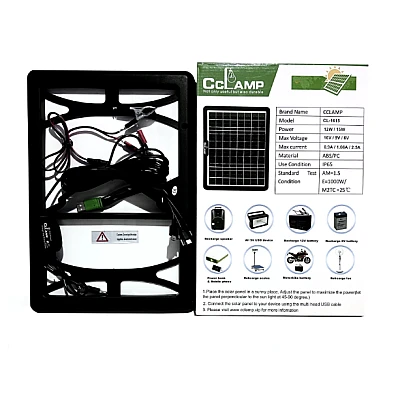 Panou solar portabil 36,5 cm x 25 cm CcLamp CL-1615 Panou solar portabil 36,5 cm x 25 cm CcLamp CL-1615