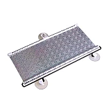 Parasolar auto cu ventuze retractabil GRI 58 cm x 125 cm