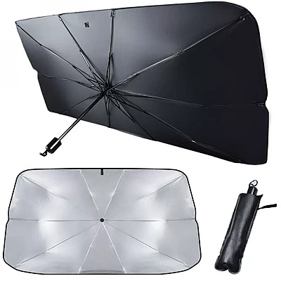 Parasolar umbrela 120cm X 65cm pentru parbrizul masinii model MIC (verificati dimensiunea) Parasolar umbrela 120cm X 65cm pentru parbrizul masinii model MIC (verificati dimensiunea)