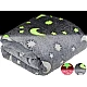 Patura pufoasa fosforescenta stelute GLOW IN THE DARK Patura pufoasa fosforescenta stelute GLOW IN THE DARK