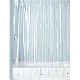 Perdea dus/cada TRANSPARENTA cu 12 gauri din otel inoxidabil 183 cm x 183 cm Perdea dus/cada TRANSPARENTA cu 12 gauri din otel inoxidabil 183 cm x 183 cm