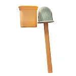 Perie WC din Silcon pentru Vasul de Toaleta Perie WC din Silcon pentru Vasul de Toaleta
