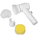 Perie electrica 5 in 1 pentru curatenie Alba Perie electrica 5 in 1 pentru curatenie Alba