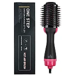 Perie electrica One Step 3in1 pentru volum cu aer cald uscator/ perie/ondulator 1000 W