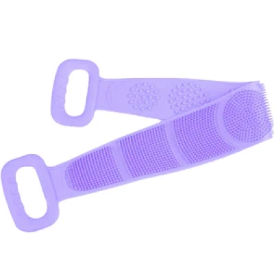 Perie tip banda din silicon pentru spalat pe spate