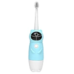 Periuta albastra electrica de dinti pentru copii ursulet
