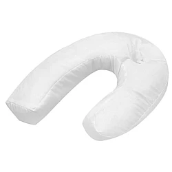 Perna alba din bumbac PP in forma de U sprijin cervical