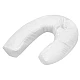 Perna alba din bumbac PP in forma de U sprijin cervical Perna alba din bumbac PP in forma de U sprijin cervical