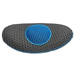 Perna ergonomica Comfy Curve Gri cu albastru pentru sustinere lombara si spate