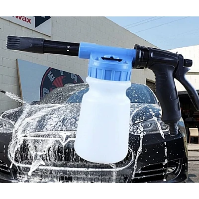 Pistol CarWash Roket cu recipient de solutie