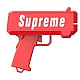 Pistol SUPREME de aruncat bani sau pliante, pentru petreceri si aniversari Pistol SUPREME de aruncat bani sau pliante, pentru petreceri si aniversari