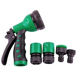 Pistol de stropit cu 8 functii 4 accesorii plastic