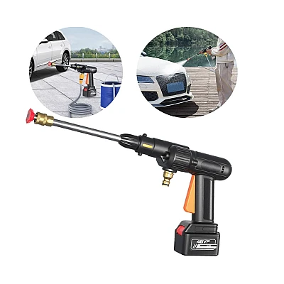 Dispozitiv electric de spalat cu presiune 48V cu 2 acumulatori