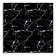 Set 5 Placi autoadezive CLS-04 pentru perete tip marmura 60 x 60 cm NEGRU
