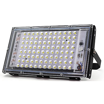 Proiector 100W 220V 96 LED SMD cu lupa Dreptunghoular XL Proiector 100W 220V 96 LED SMD cu lupa Dreptunghoular XL