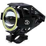 Proiector 12V Moto cu LED 10 W tip U9 Prindere pe Ghidon