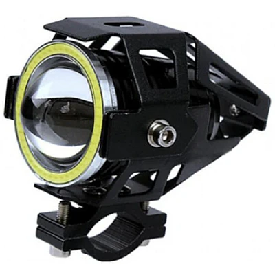 Proiector 12V Moto cu LED 10 W tip U9 Prindere pe Ghidon Proiector 12V Moto cu LED 10 W tip U9 Prindere pe Ghidon