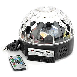 Proiector Disco Led Magic Ball Light cu telecomanda si Redare Audio MP3