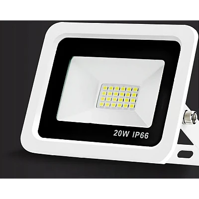 Proiector LED 20w IP66, ALB, 220V pentru exterior