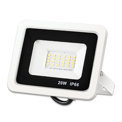 Proiector LED 20w IP66, ALB, 220V pentru exterior