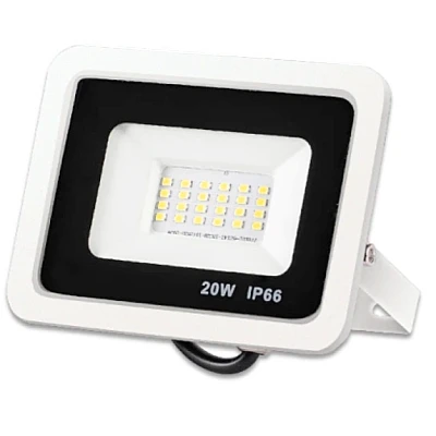 Proiector LED 20w IP66, ALB, 220V pentru exterior