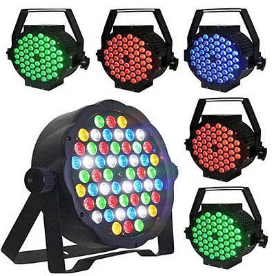 Proiector PAR 54 LED-uri Lumini Scena JOC de lumini Dj sau Club Proiector PAR 54 LED-uri Lumini Scena JOC de lumini Dj sau Club