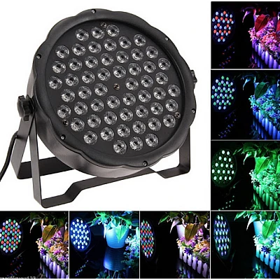 Proiector PAR 54 LED-uri Lumini Scena JOC de lumini Dj sau Club Proiector PAR 54 LED-uri Lumini Scena JOC de lumini Dj sau Club
