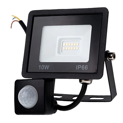 Proiector led 10W cu senzor de miscare 900lm , IP66 220V Proiector led 10W cu senzor de miscare 900lm , IP66 220V