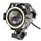 Proiector led U7 angel eyes, Moto, ATV, Off Road cu 2 faze si mod stroboscop Proiector led U7 angel eyes, Moto, ATV, Off Road cu 2 faze si mod stroboscop