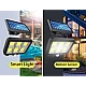 Proiector solar 128 LED 6 COB cu senzor și telecomandă Proiector solar 128 LED 6 COB cu senzor și telecomandă