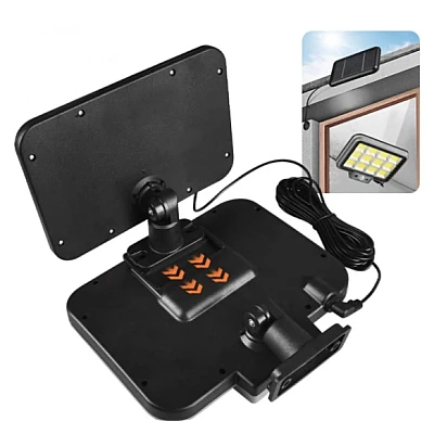 Proiector solar 288LED, 50W, senzor de miscare, HS-8022 telecomanda, 3 moduri de iluminare Proiector solar 288LED, 50W, senzor de miscare, HS-8022 telecomanda, 3 moduri de iluminare