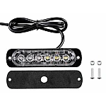 Proiector stroboscopic 6 LED-uri pentru grila