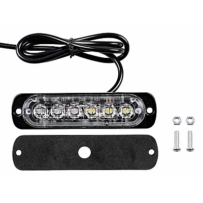 Proiector stroboscopic 6 LED-uri pentru grila Proiector stroboscopic 6 LED-uri pentru grila
