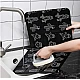 Protectie NEAGRA aragaz din aluminiu ce protejeaza bucataria Protectie NEAGRA aragaz din aluminiu ce protejeaza bucataria