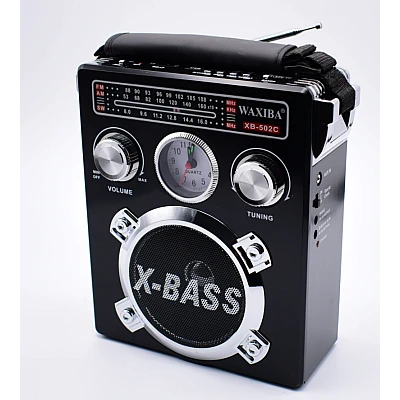 Radio XB 502C ROTOSONIC USB SD TF MP3 PLAYER Lanterna si Ceas Radio XB 502C ROTOSONIC USB SD TF MP3 PLAYER Lanterna si Ceas