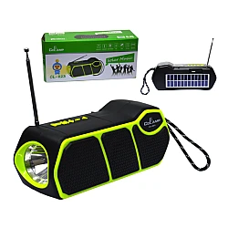 Radio cu incarcare solara si lanterna Cclamp CL-823