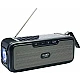 Radio portabil tip boxa cu panou solar Bluetooth L8TD 10W 1200 mAh Radio portabil tip boxa cu panou solar Bluetooth L8TD 10W 1200 mAh