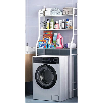 Raft de Depozitare/Organizator pentru Masina de Spalat, 3 Polite, 67x23x150 Raft de Depozitare/Organizator pentru Masina de Spalat, 3 Polite, 67x23x150