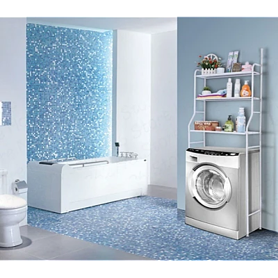 Raft de Depozitare/Organizator pentru Masina de Spalat, 3 Polite, 67x23x150 Raft de Depozitare/Organizator pentru Masina de Spalat, 3 Polite, 67x23x150